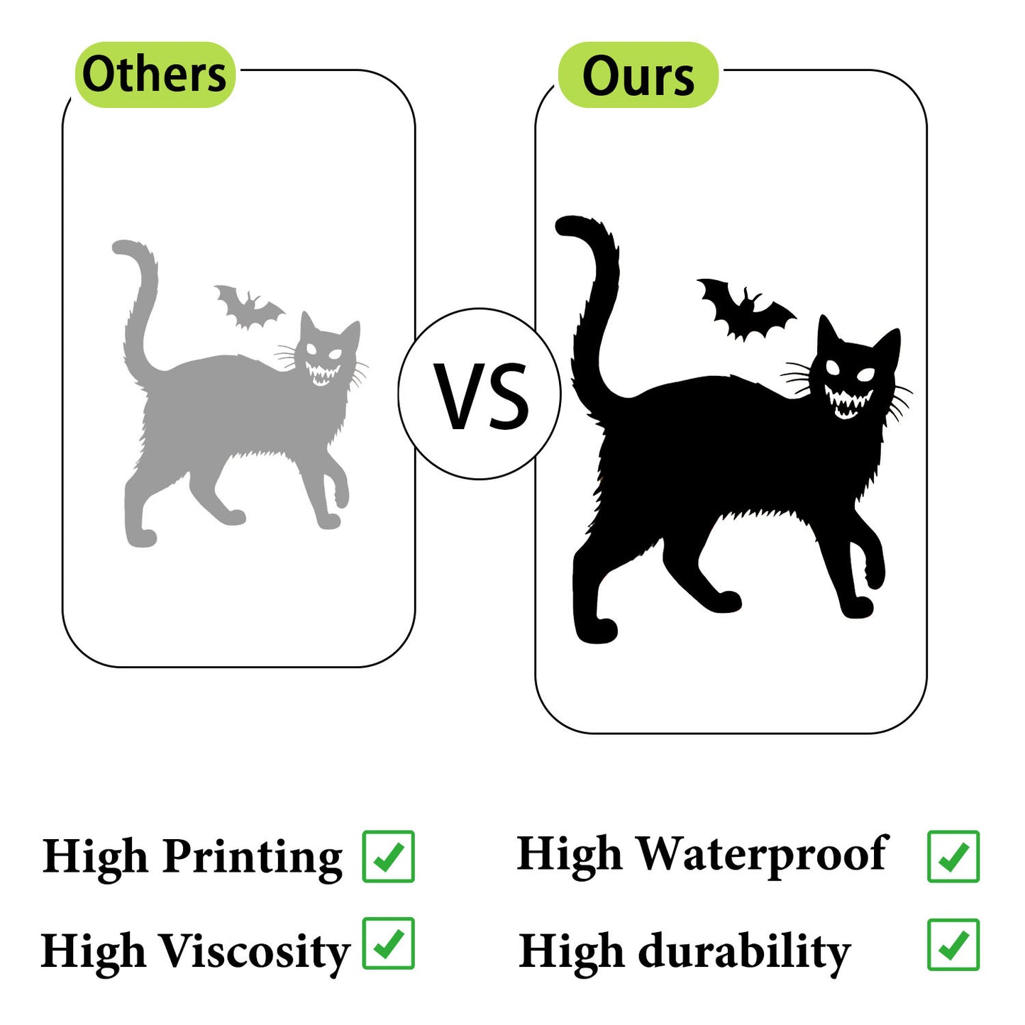 Black Cat Wall Sticker for Door Decor Peel and Stick Black Cat Wall Decal Removable Cute Pet Art Vinyl Stickers for Doors Bathroom Kids Room Bedroom Wall Decor