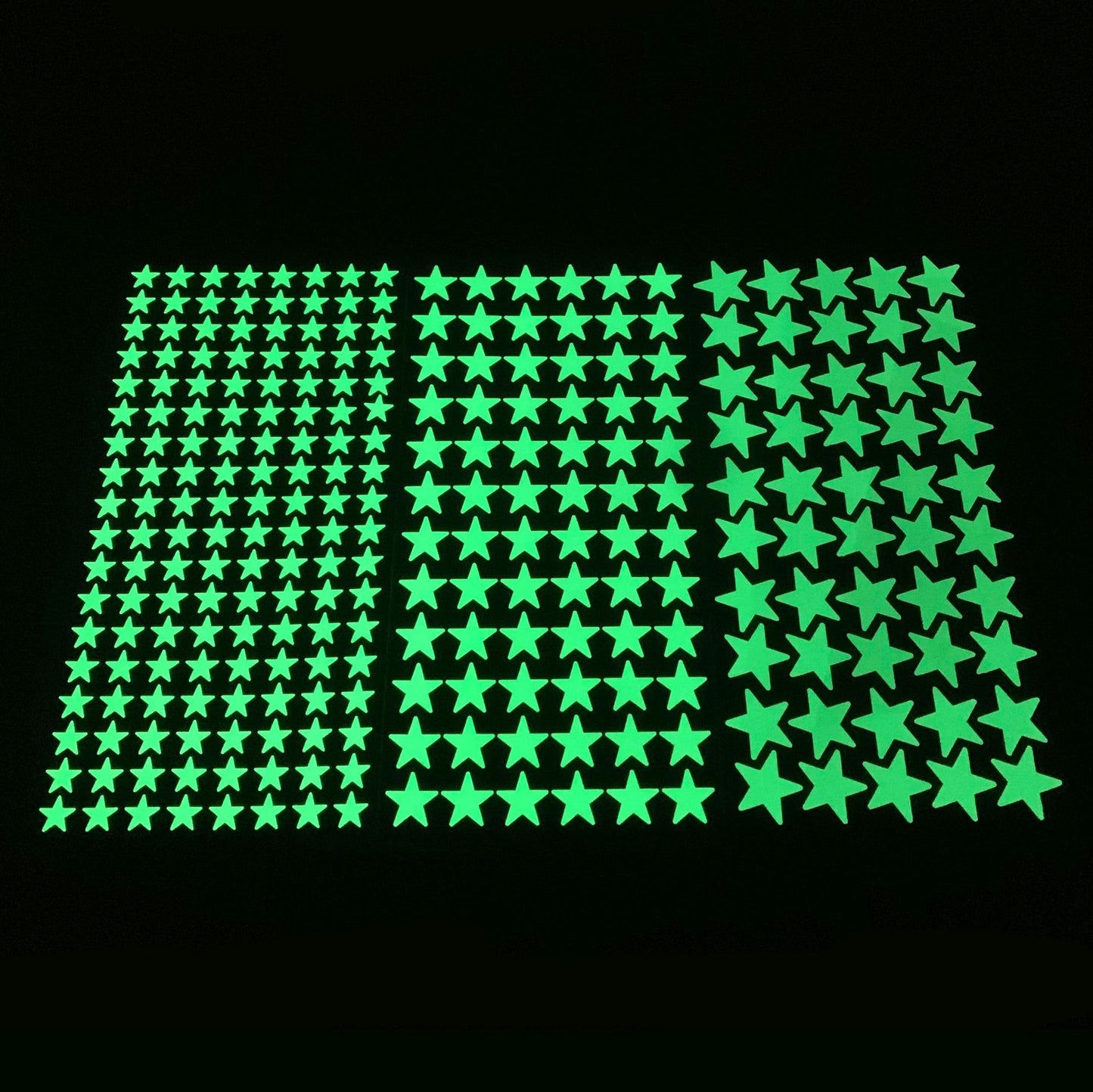 Glow in The Dark Stars Wall Stickers, 3D Glowing Stars for Ceiling and Wall Decals, Perfect for Kids Bedding Room or Party Birthday Gift