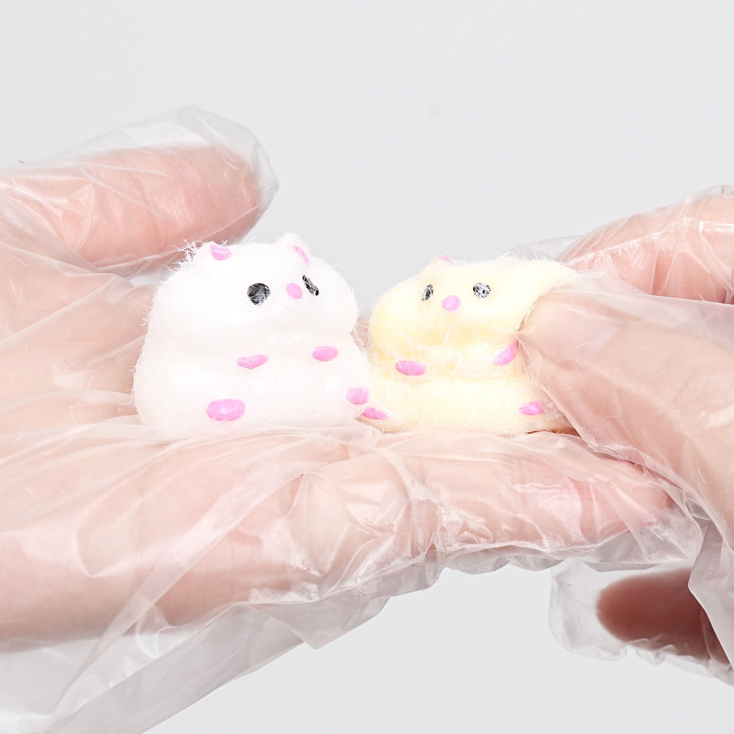 Pethomli 10 Pack Mini Squishy Hamster Squishies Toy, Cute Cheese Hamster Squeeze Sensory Toys, Furry Squishy Animal Relief Stress Ball with PVC Packaging Gifts Fidget Novelty Toy for Kids Adults