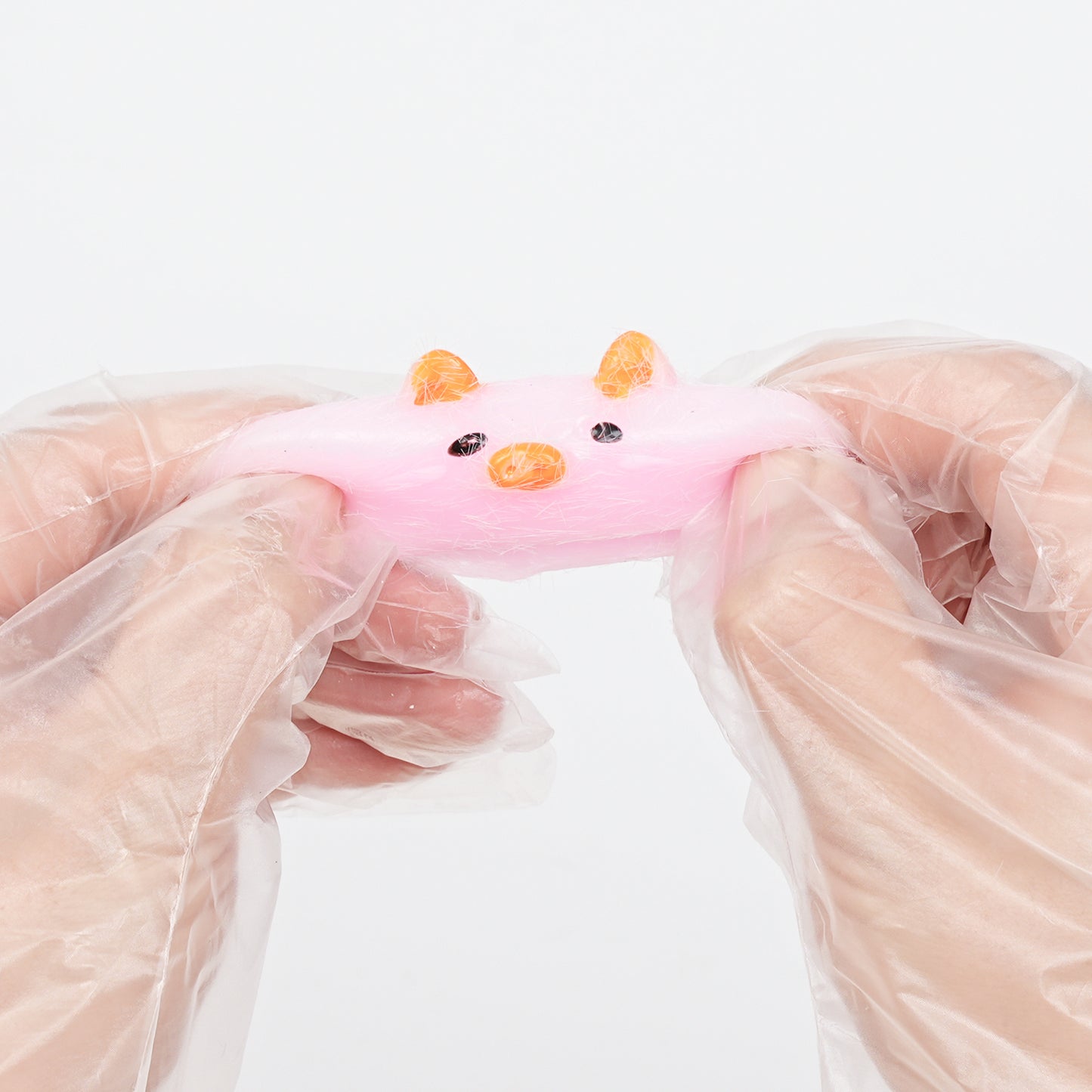 Pethomli 10 Pack Mini Squishy Chicken Piggie Squishies Toy, Cute Pig Squeeze Sensory Toys, Furry Squishy Animal Relief Stress Ball with PVC Packaging Gifts Fidget Novelty Toy for Kids Adults