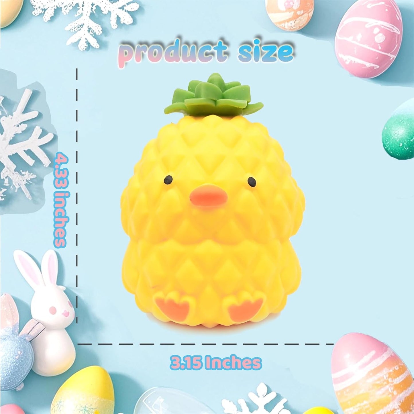 Jumbo Pig Squishies Toys, Stress Relief Piggy Toy Stretchy Animal Ball Squeeze Toys, Large Funny Animal Novelty Toy for Kids Adults