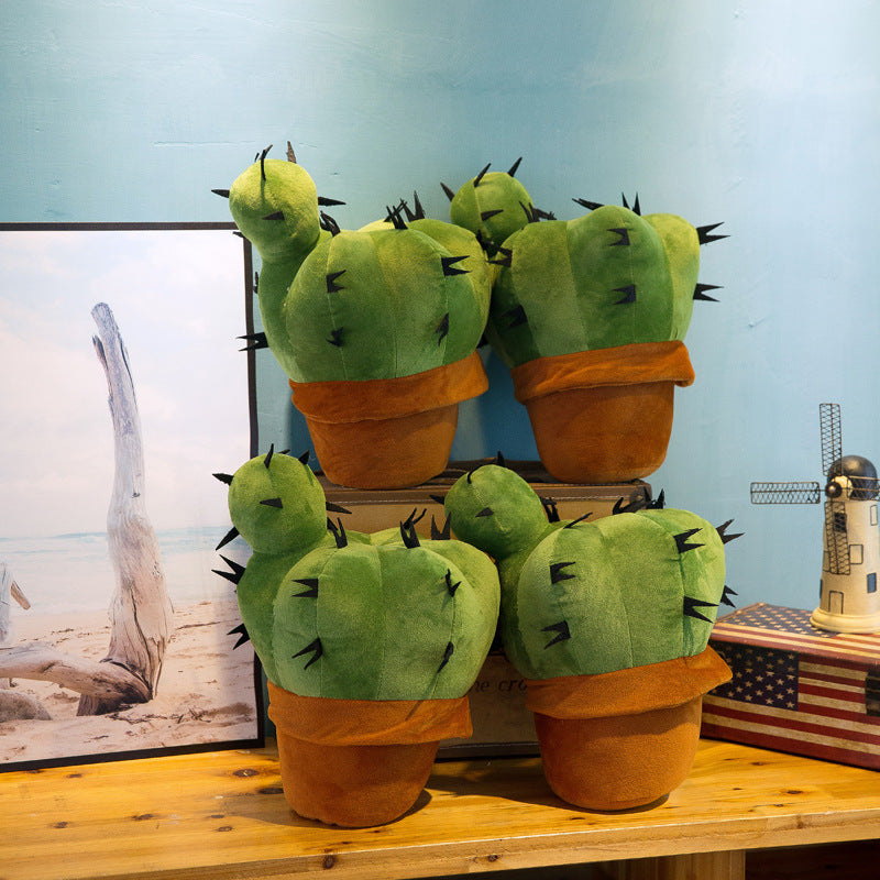 Plush cactus ornaments, plush toys, cactus dolls, home gifts wholesale