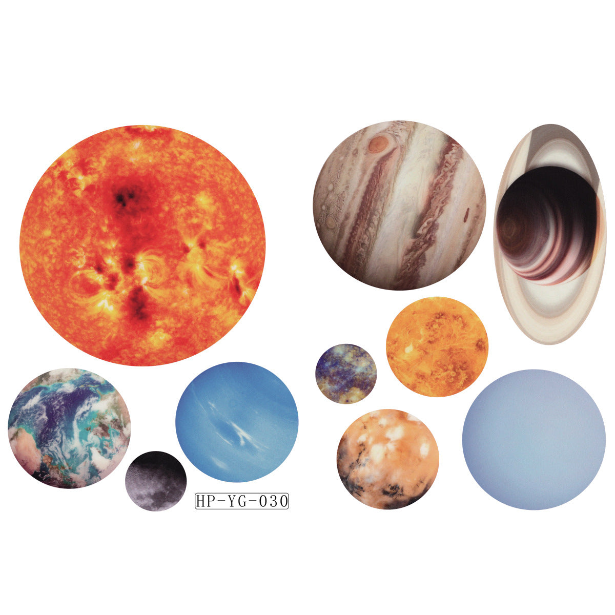 Glow in The Dark Stars and Planets, Bright Solar System Wall Stickers -Glowing Ceiling Decals for Kids Bedroom Any Room,Shining Space Decoration, Birthday Christmas Gift for Boys and Girls