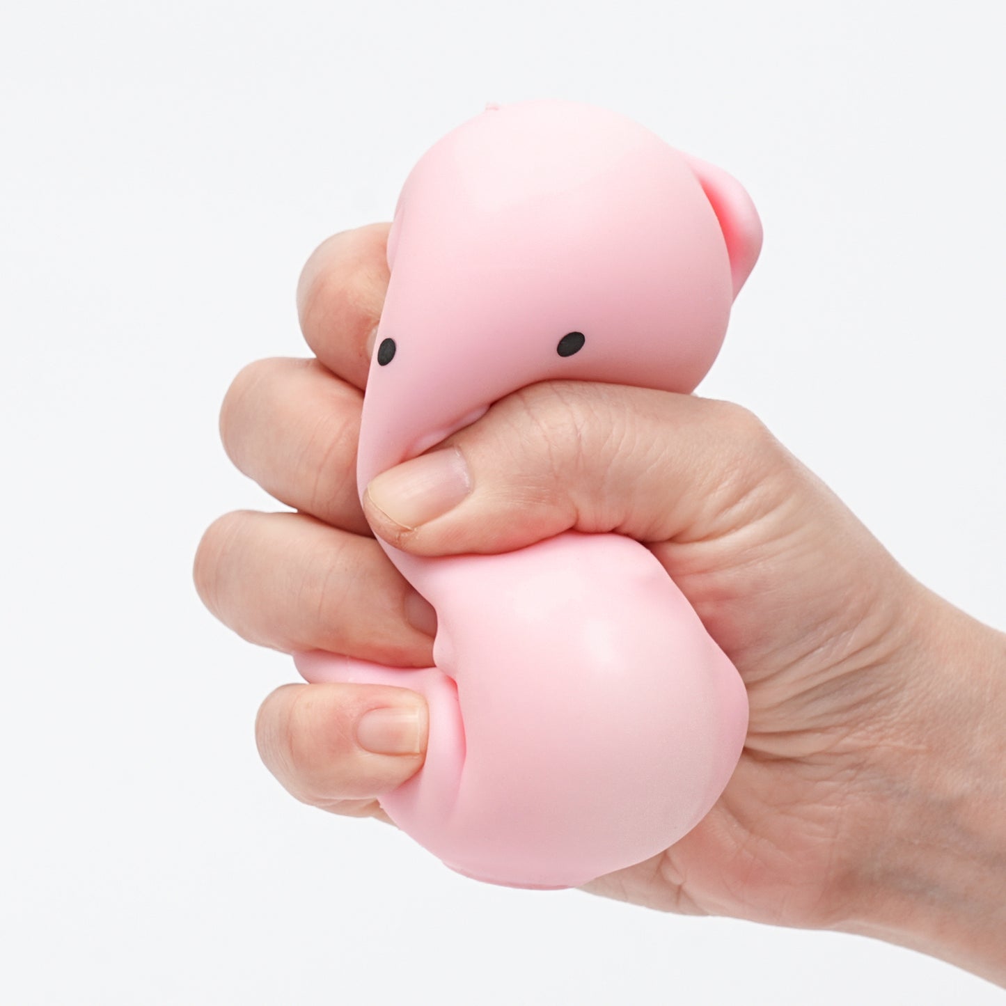 Pethomli Jumbo Pig Squishies Toys, Stress Relief Piggy Toy Stretchy Animal Ball Squeeze Toys, Large Funny Animal Novelty Toy for Kids Adults