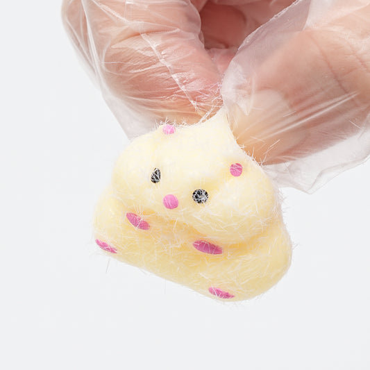 Pethomli 10 Pack Mini Squishy Hamster Squishies Toy, Cute Cheese Hamster Squeeze Sensory Toys, Furry Squishy Animal Relief Stress Ball with PVC Packaging Gifts Fidget Novelty Toy for Kids Adults