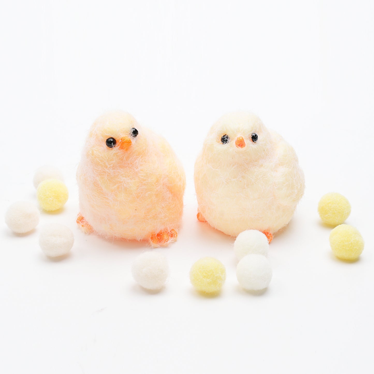 Pethomli 2 Pack Chick Squishies Toys Animal Squeeze Toy Ultra Soft Chick Squishy Animal Relief Stress Toys with PVC Packaging Gifts Fidget Novelty Toy for Kids Adults