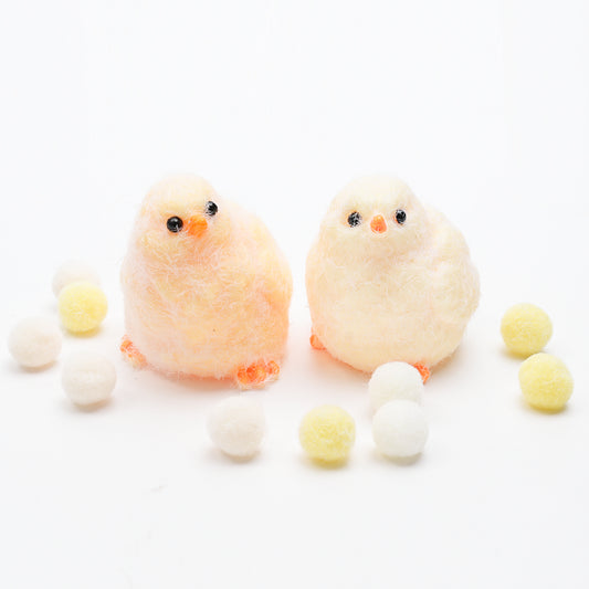 Pethomli 2 Pack Chick Squishies Toys Animal Squeeze Toy Ultra Soft Chick Squishy Animal Relief Stress Toys with PVC Packaging Gifts Fidget Novelty Toy for Kids Adults
