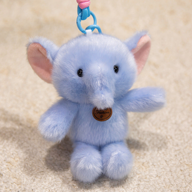 Animal pendant doll keychain wholesale bag hand rope plush toy birthday gift girl doll