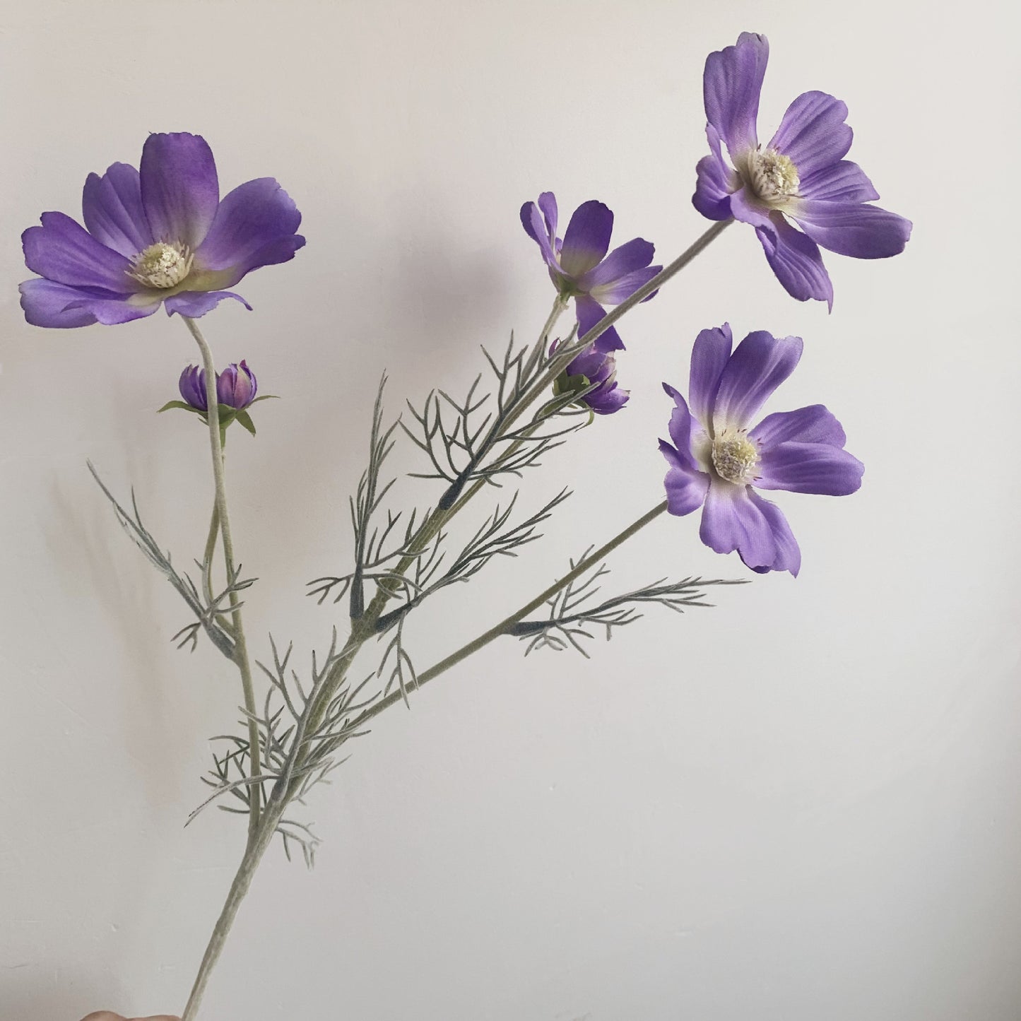 Manufacturer Supply Home Decoration Wedding Fake Flower Pastoral Floral Simulation Flower Silk Flower Gesang Chrysanthemum Small Chrysanthemum Cosmos Chrysanthemum