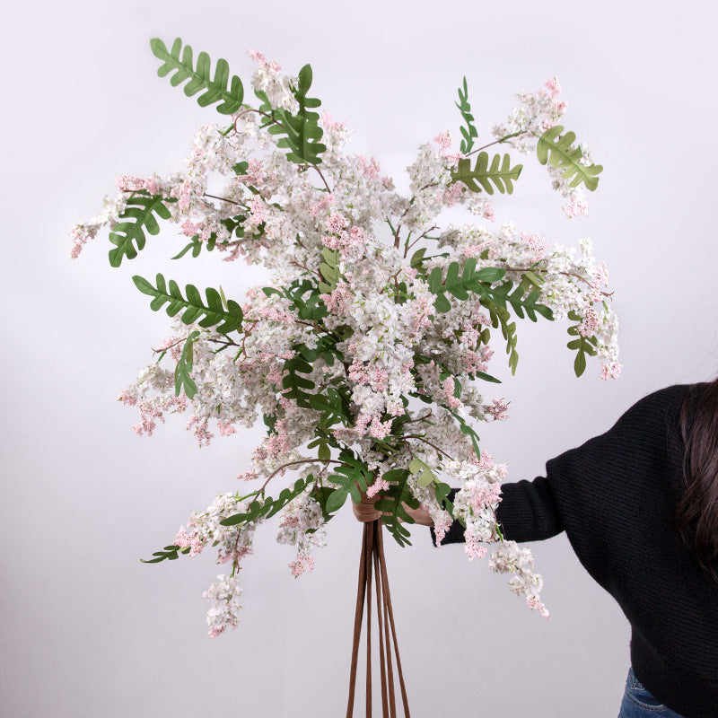 Simulated flower fake flower high-end realistic decoration light luxury high-end home stay living room front desk decorative floral ornament
