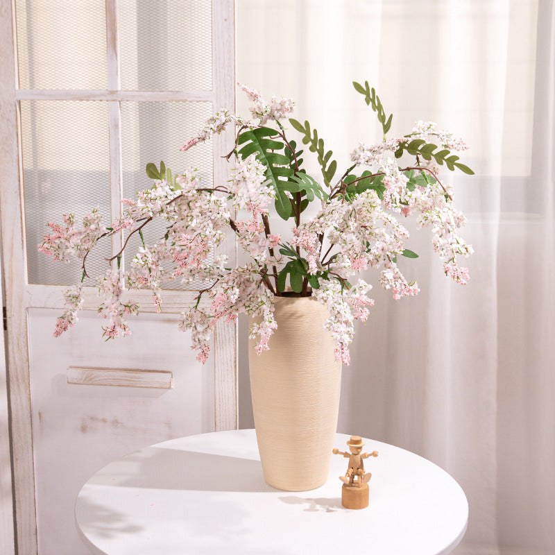 Simulated flower fake flower high-end realistic decoration light luxury high-end home stay living room front desk decorative floral ornament