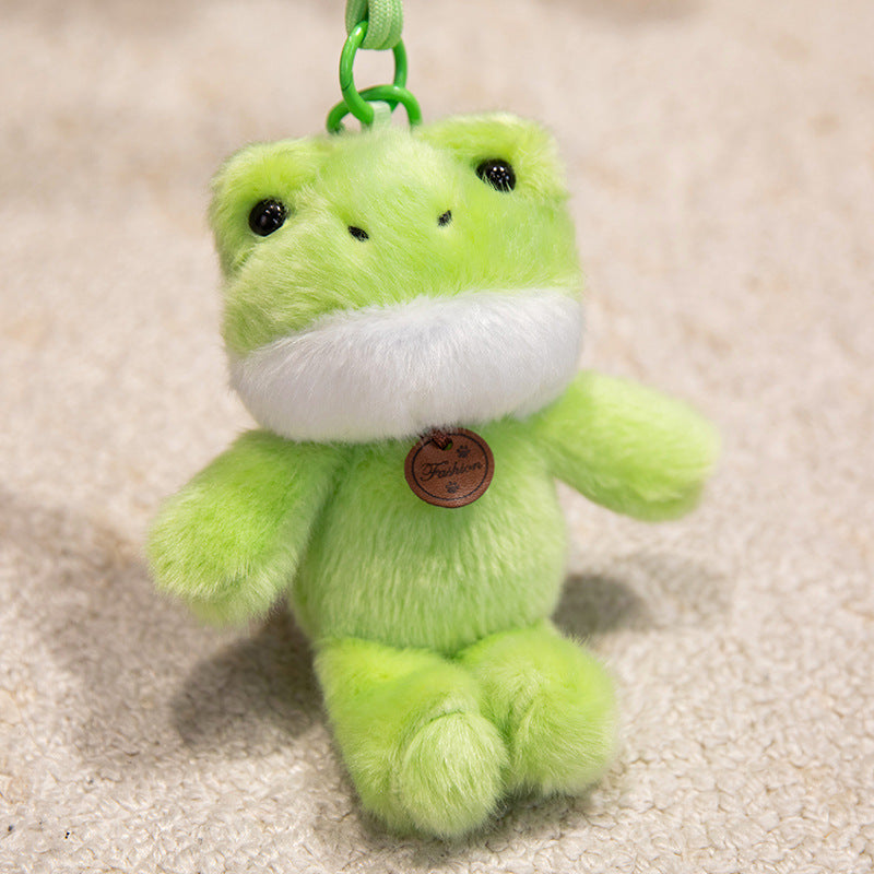 Animal pendant doll keychain wholesale bag hand rope plush toy birthday gift girl doll