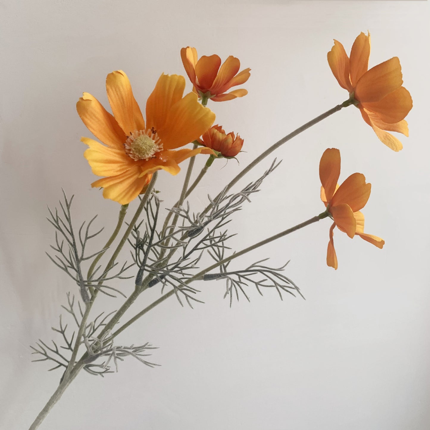 Manufacturer Supply Home Decoration Wedding Fake Flower Pastoral Floral Simulation Flower Silk Flower Gesang Chrysanthemum Small Chrysanthemum Cosmos Chrysanthemum