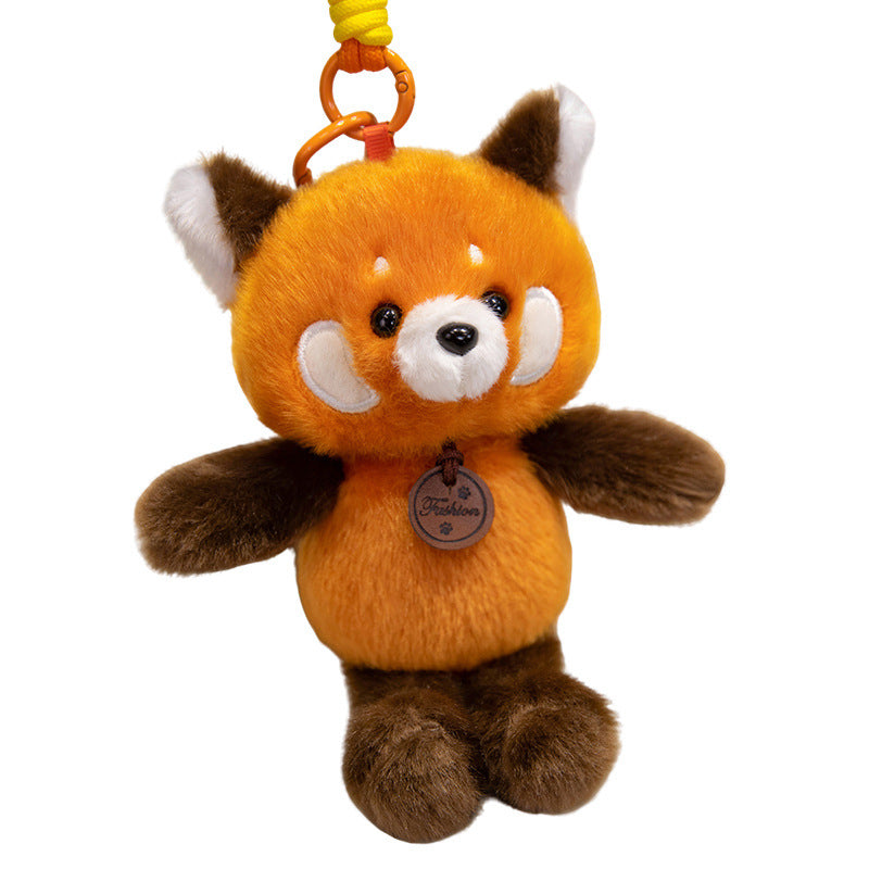 Animal pendant doll keychain wholesale bag hand rope plush toy birthday gift girl doll