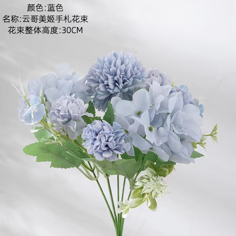 artificial flower bouquet 7-pronged simulated flower Peony bouquet Plastic flower, daisy flower Silk flower Dried flower Home decoration