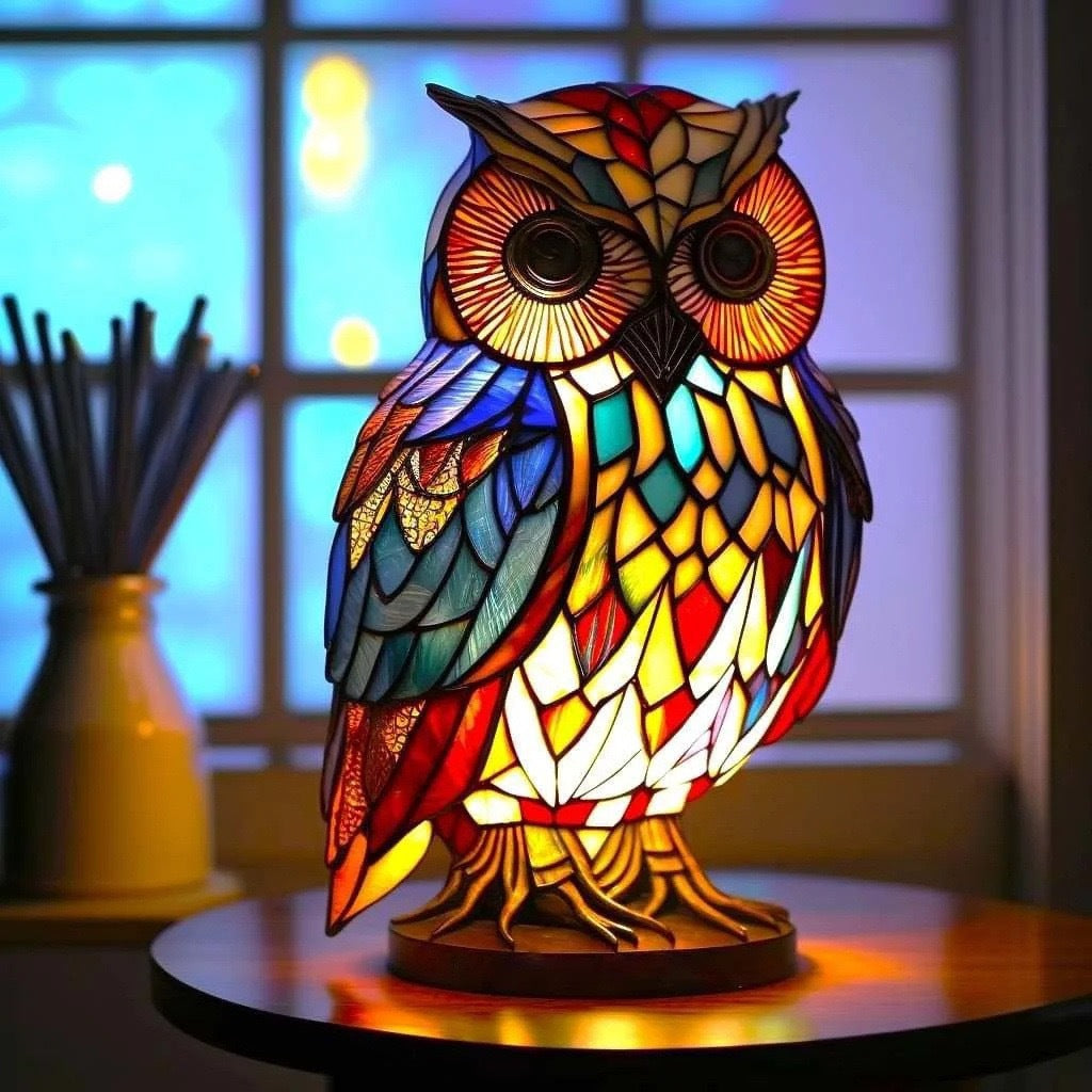 2026 new dog series resin ornament LED night light art animal statue creative home desktop decoration