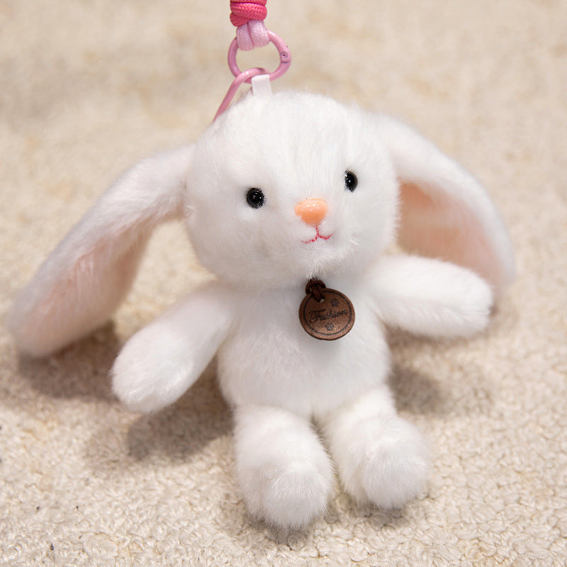 Animal pendant doll keychain wholesale bag hand rope plush toy birthday gift girl doll