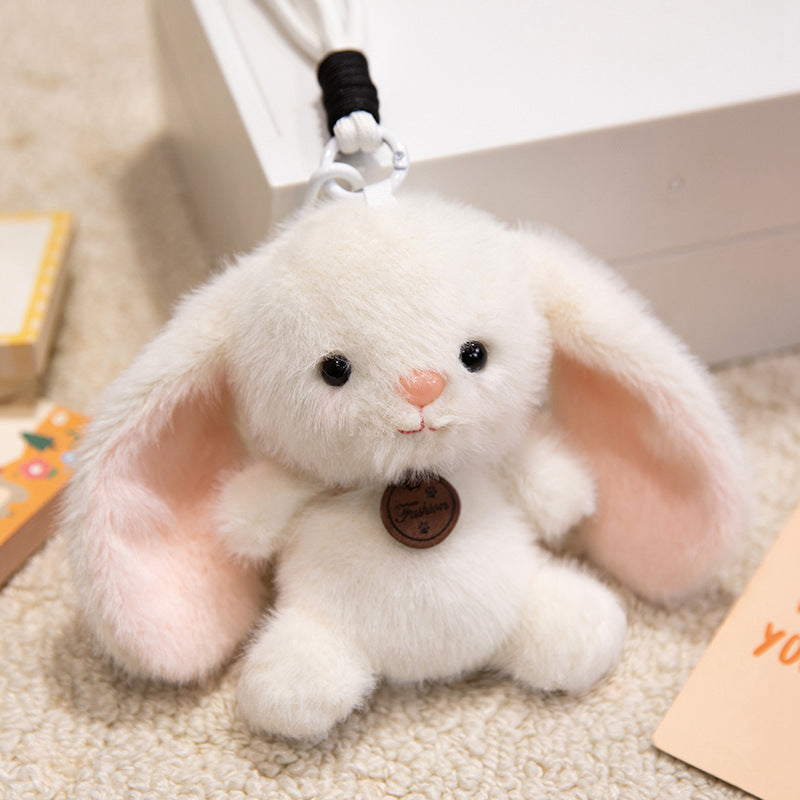 Animal pendant doll keychain wholesale bag hand rope plush toy birthday gift girl doll