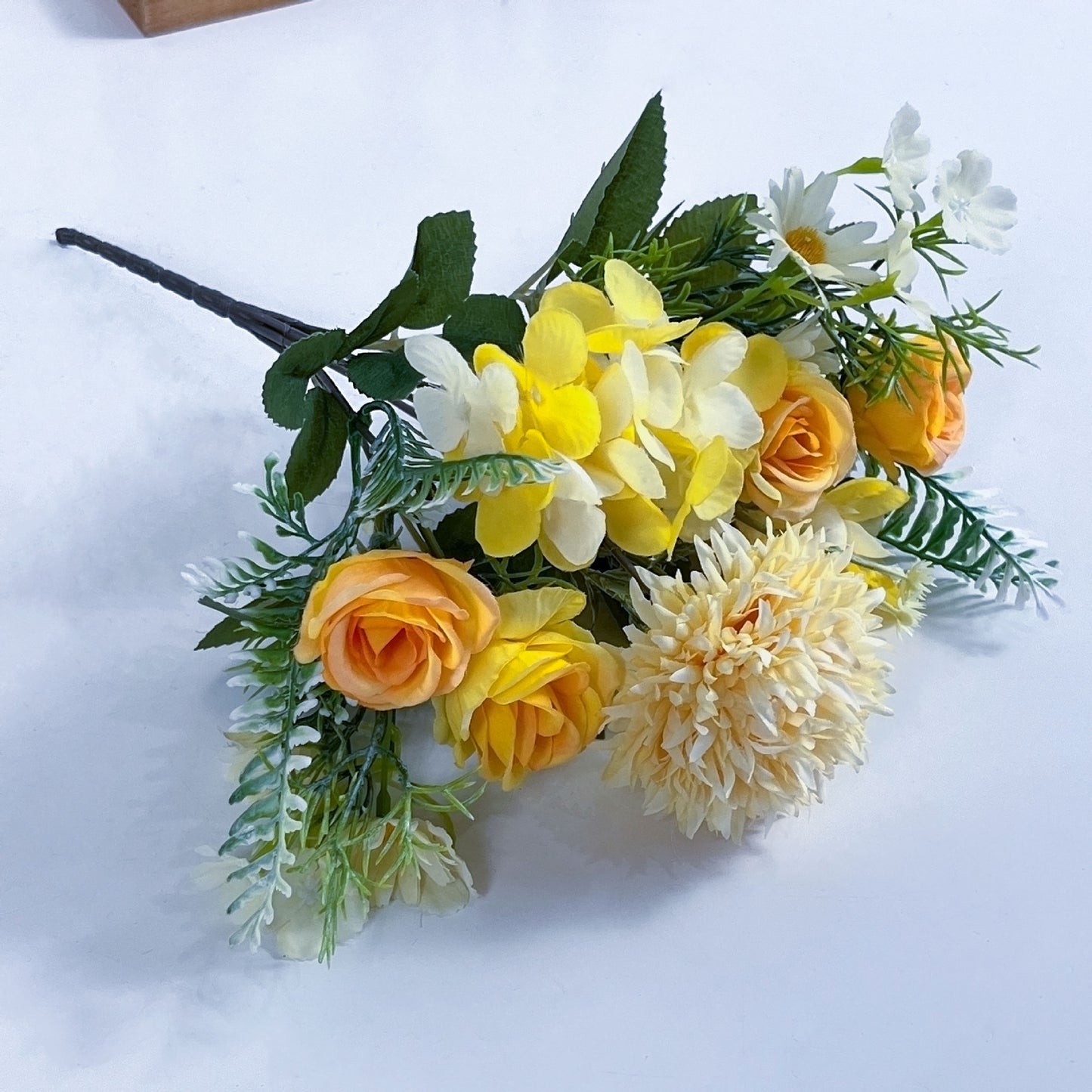 artificial flower bouquet 7-pronged simulated flower Peony bouquet Plastic flower, daisy flower Silk flower Dried flower Home decoration