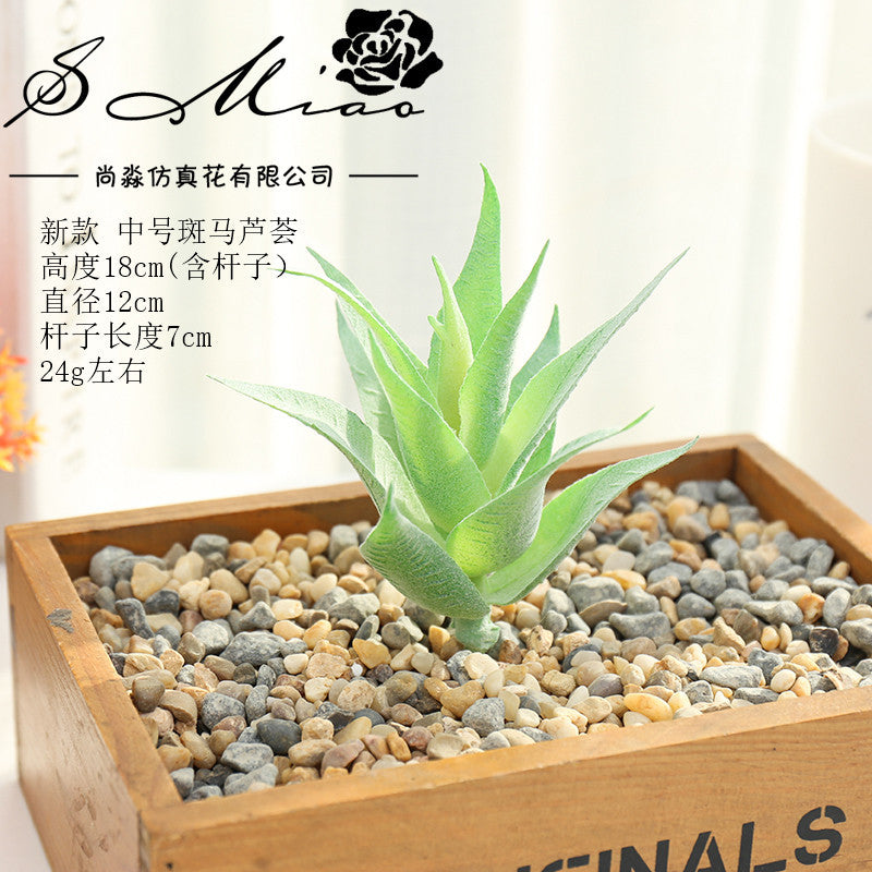 Artificial green succulent flower head creative DIY supplies bonsai accessories artificial flower Jinhua directly from the manufacturer