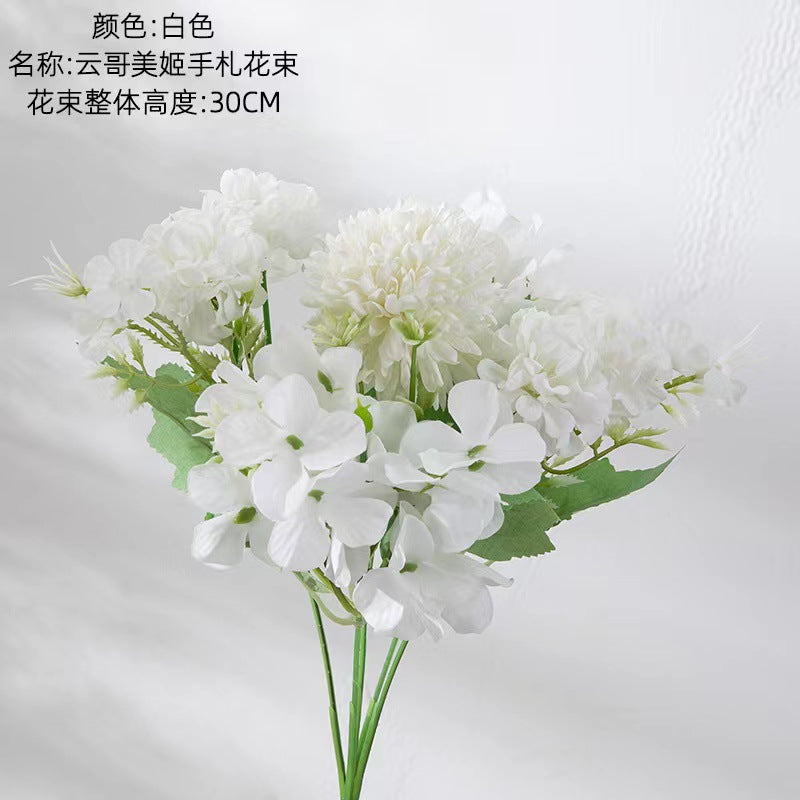 artificial flower bouquet 7-pronged simulated flower Peony bouquet Plastic flower, daisy flower Silk flower Dried flower Home decoration