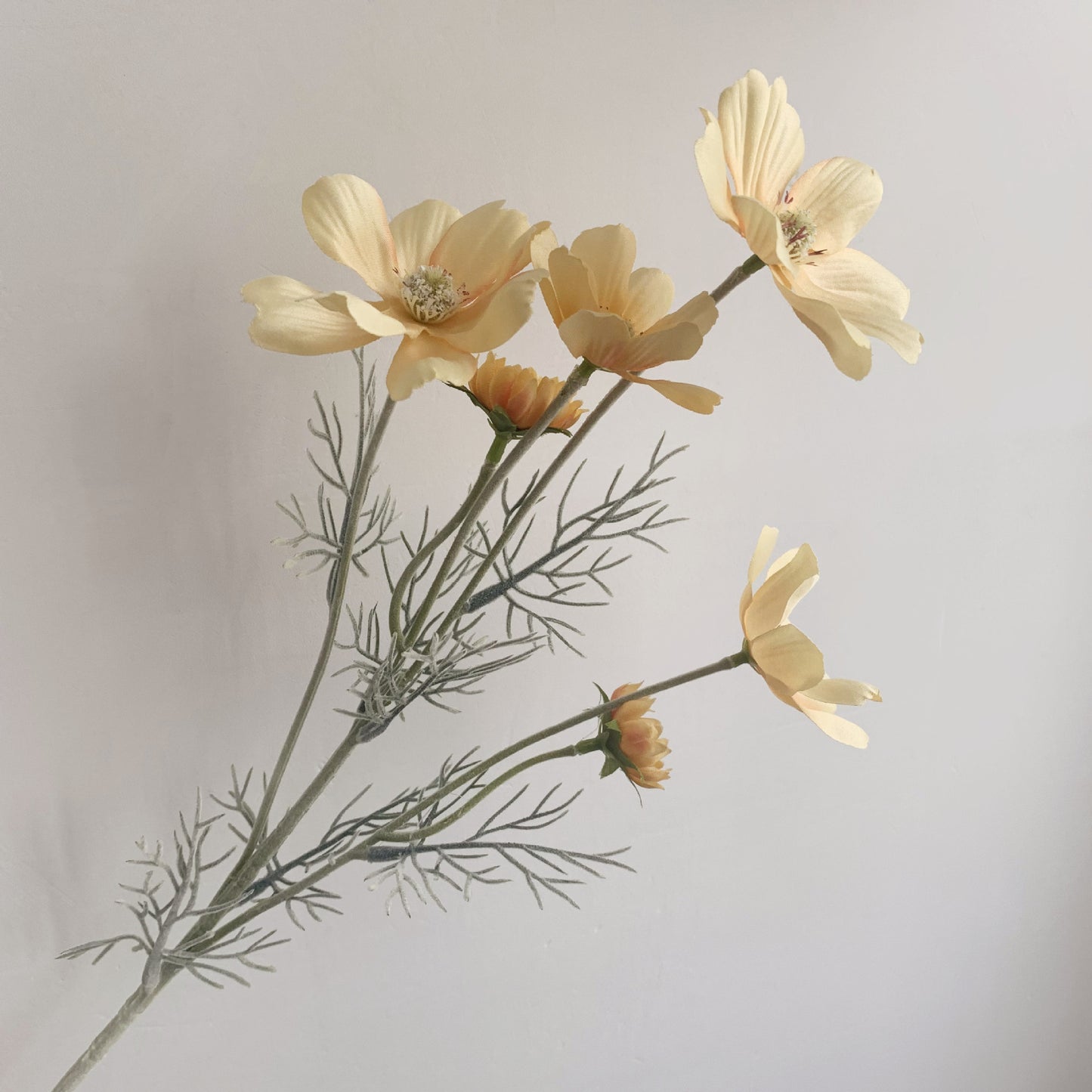Manufacturer Supply Home Decoration Wedding Fake Flower Pastoral Floral Simulation Flower Silk Flower Gesang Chrysanthemum Small Chrysanthemum Cosmos Chrysanthemum