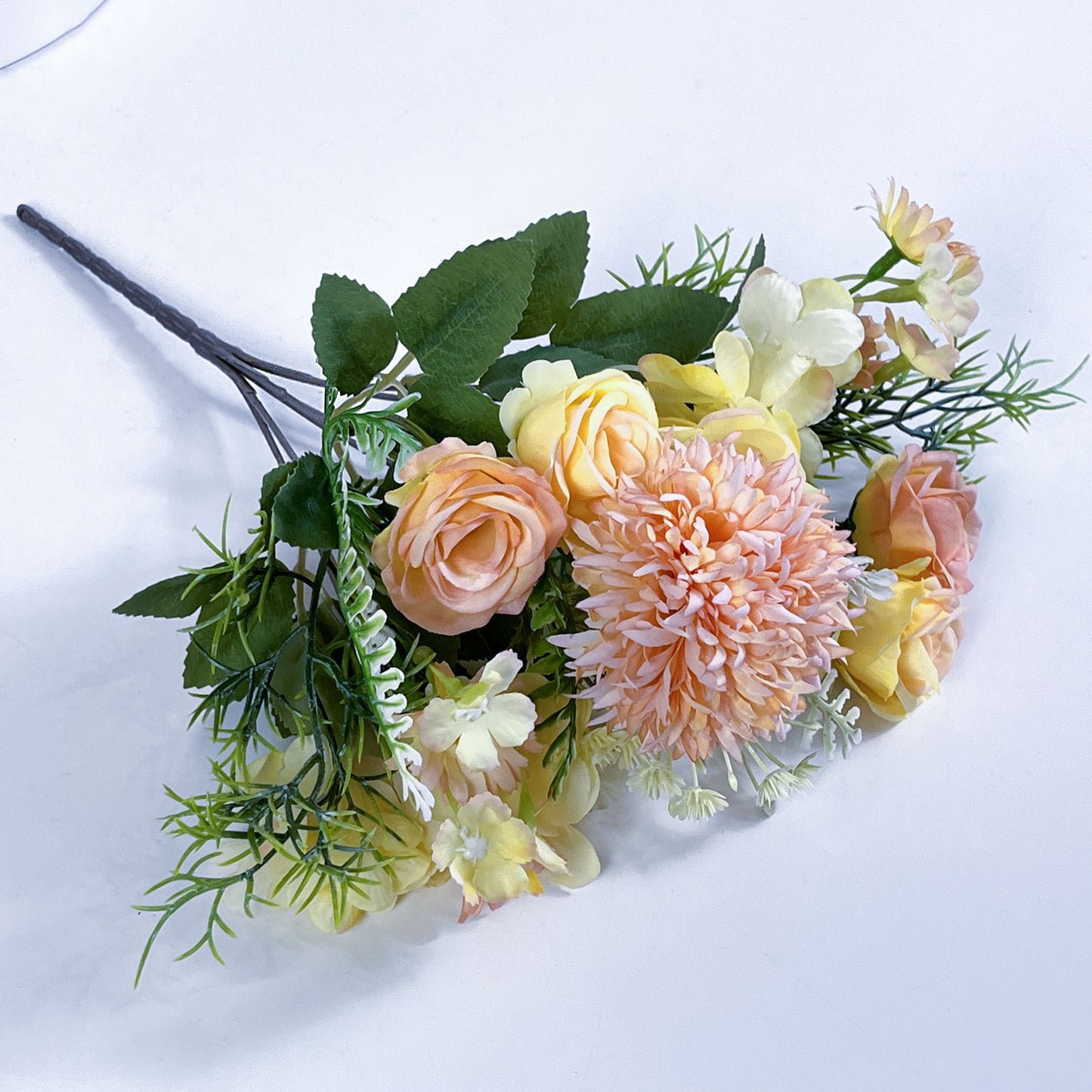 artificial flower bouquet 7-pronged simulated flower Peony bouquet Plastic flower, daisy flower Silk flower Dried flower Home decoration