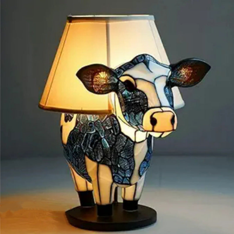 2026 new dog series resin ornament LED night light art animal statue creative home desktop decoration