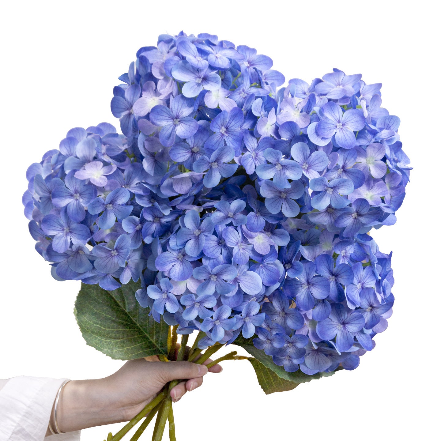 Artificial hydrangea high-end wedding hall hotel home decoration ornament 3D printing Elsa hydrangea simulation flower fake flower