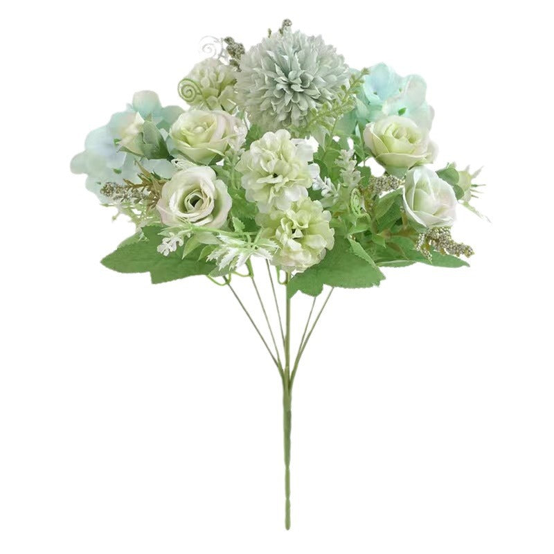 artificial flower bouquet 7-pronged simulated flower Peony bouquet Plastic flower, daisy flower Silk flower Dried flower Home decoration