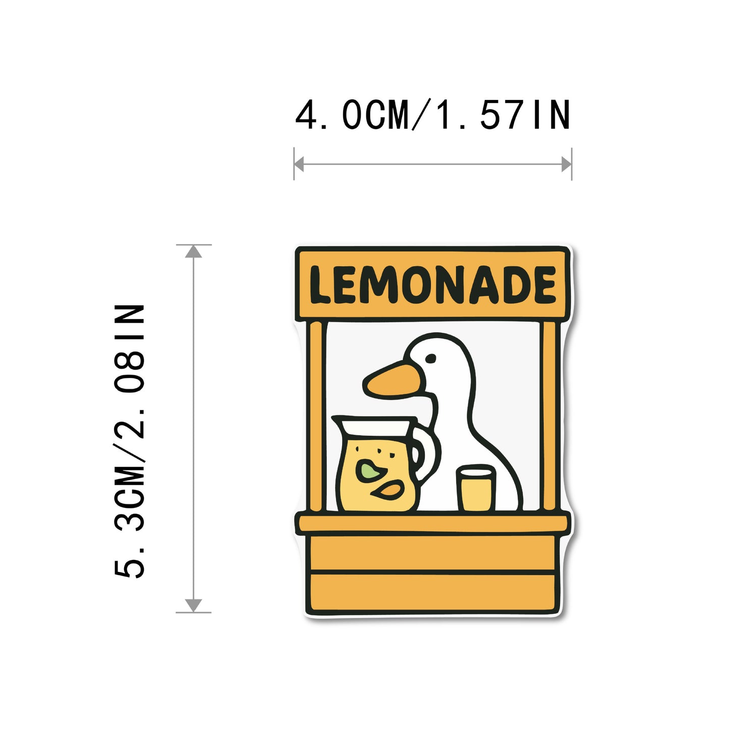 Stickers 50 cute dumb goose graffiti stickers water cup mobile phone waterproof decorative stickers cartoon animal dumb goose stickers