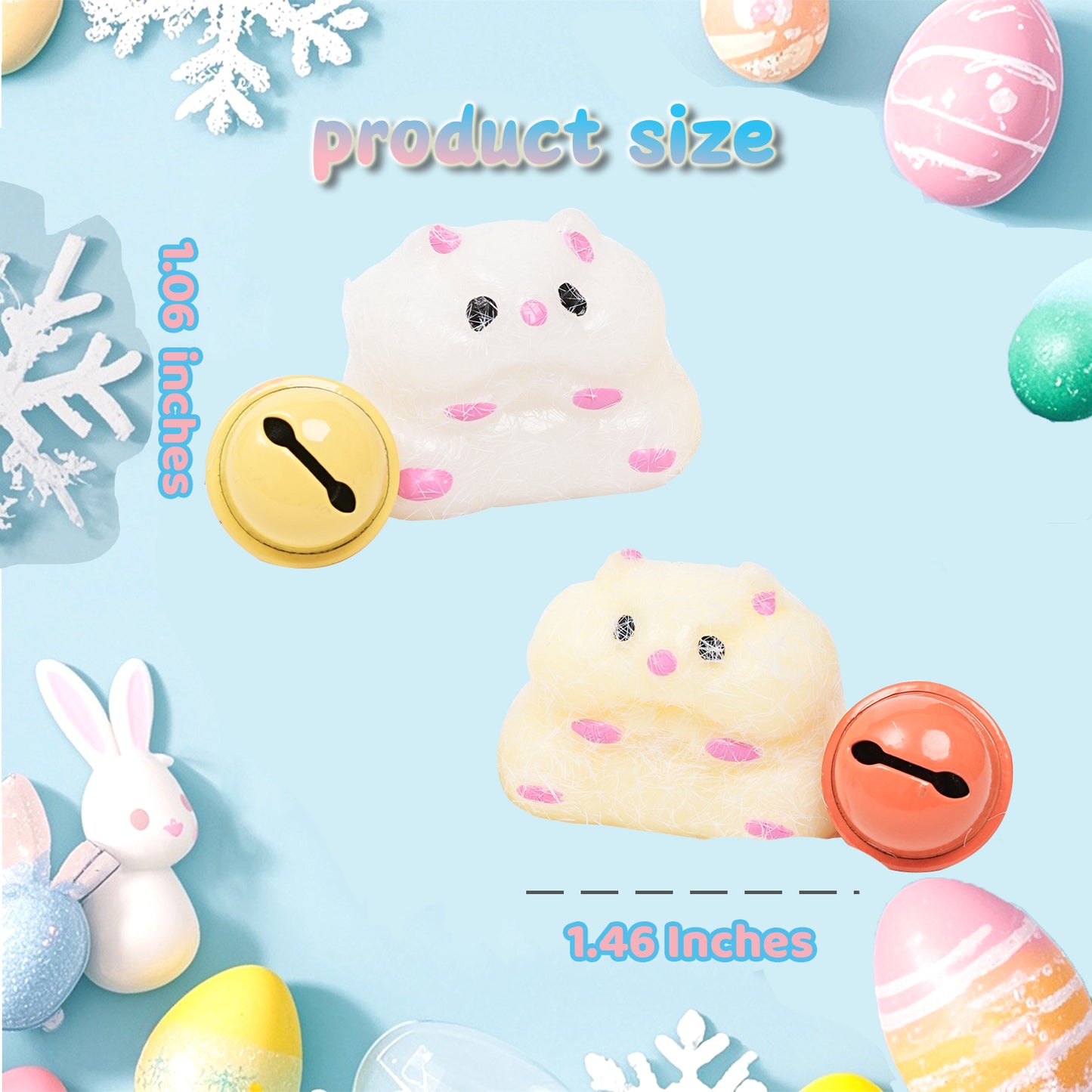 Pethomli 10 Pack Mini Squishy Hamster Squishies Toy, Cute Cheese Hamster Squeeze Sensory Toys, Furry Squishy Animal Relief Stress Ball with PVC Packaging Gifts Fidget Novelty Toy for Kids Adults